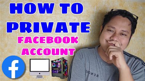 Paano mag private ng account sa facebook